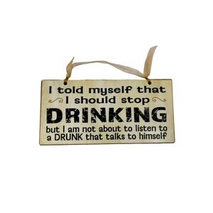 Bar/ Porch Wall Decor Plaque